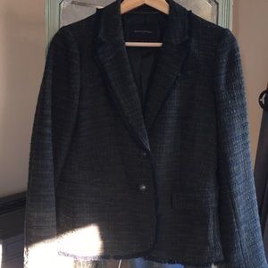 BR Factory Tweed blazer.